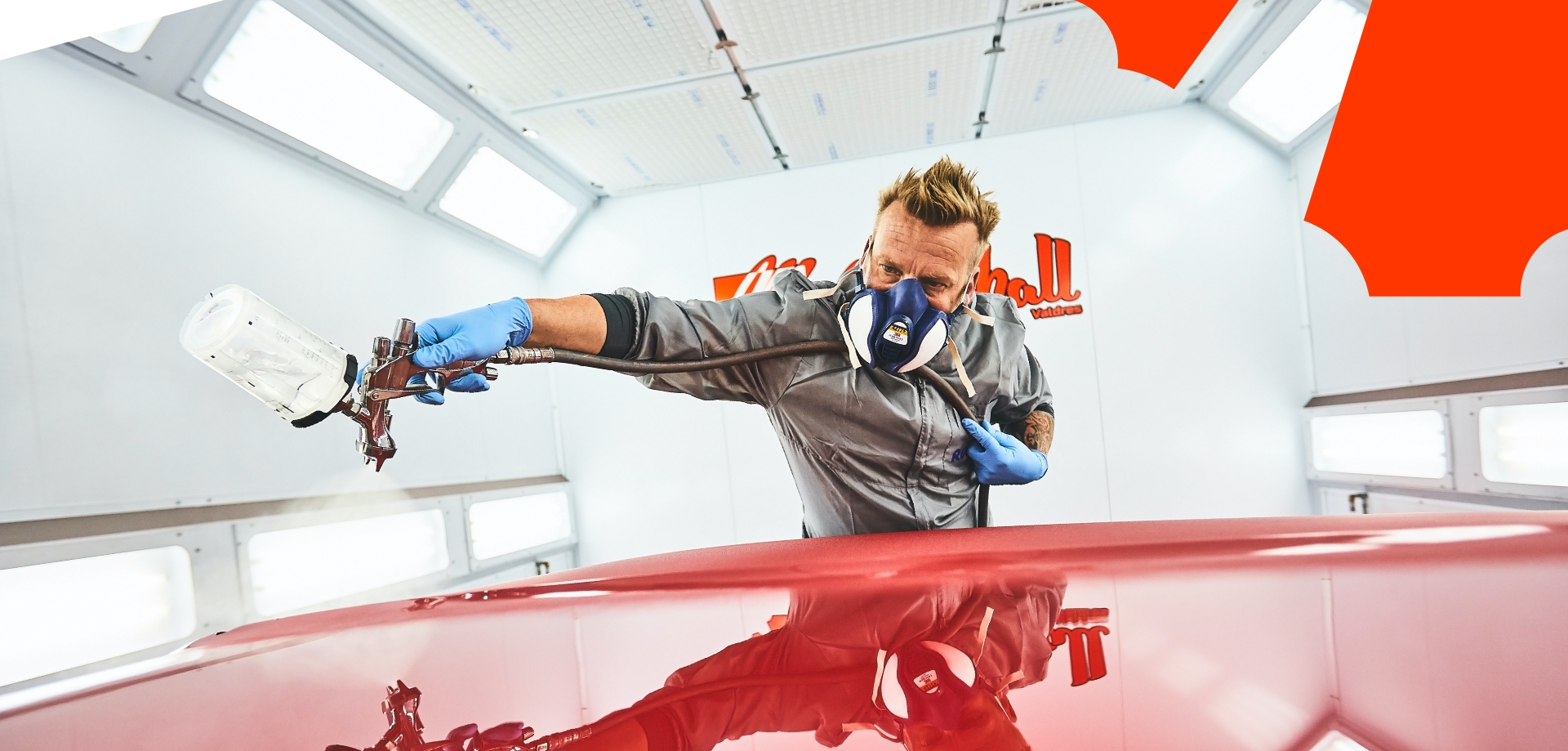 Lakkering av bil - Marshall Valdres